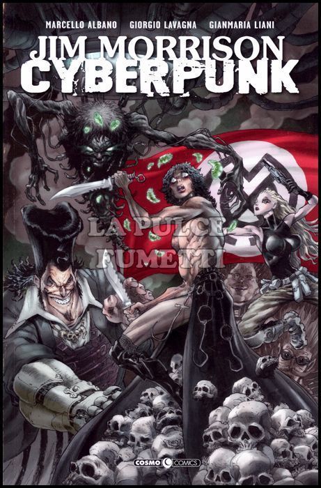 COSMO COMICS # 8 - JIM MORRISON CYBERPUNK